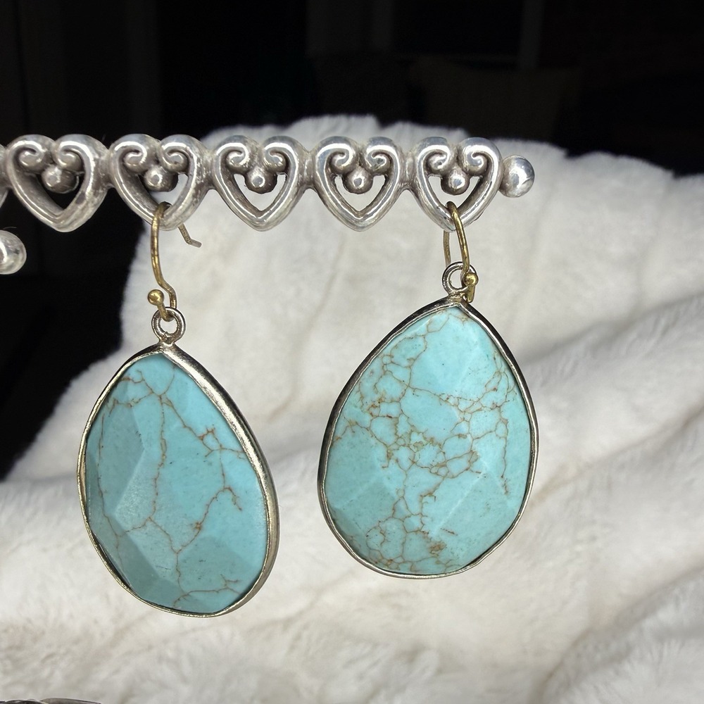 Boho Turquoise Style Dangle Drop Earrings Women